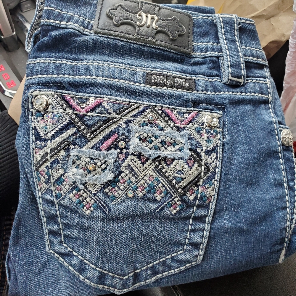 Size 26 miss me skinny jeans